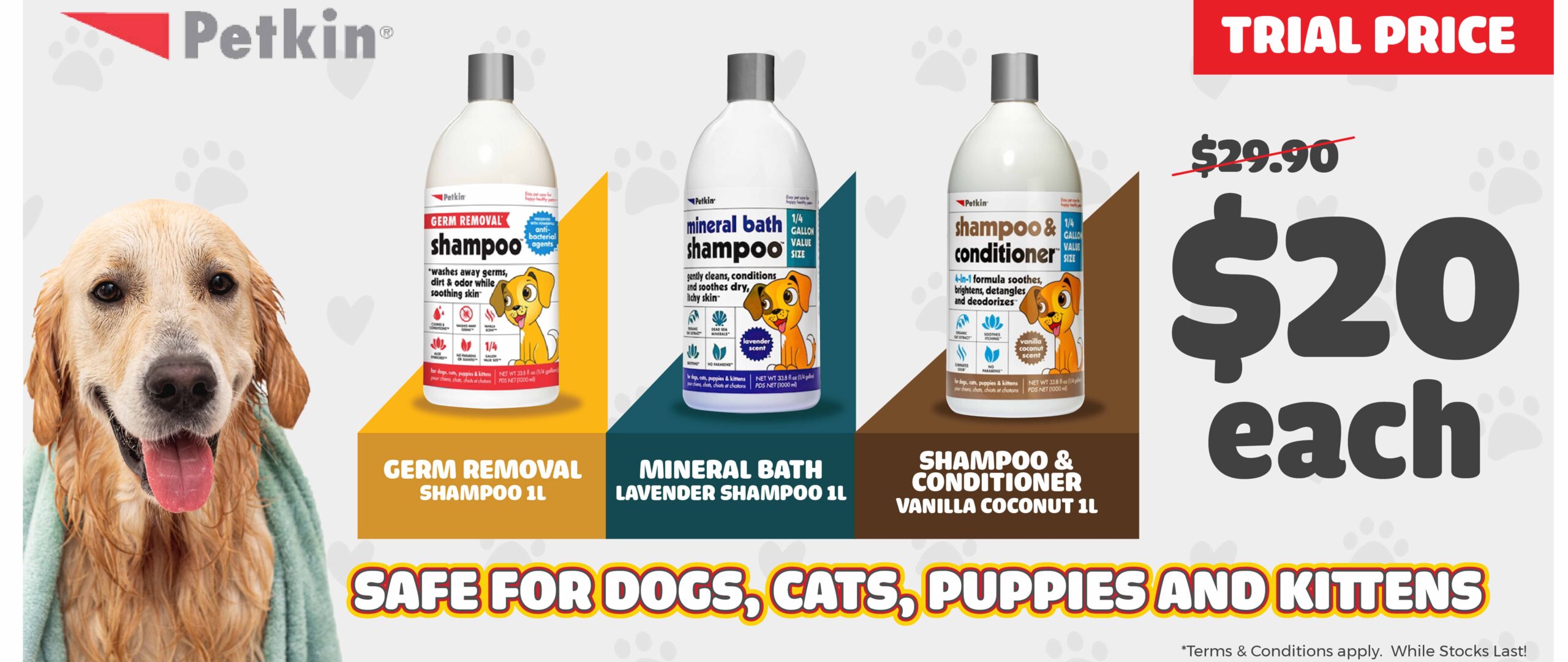 petkin shampoo