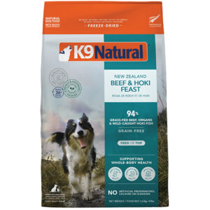 K9 Natural Freeze Dried Hoki and Beef Feast 3.6kg