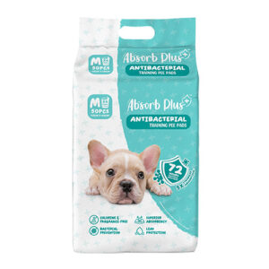 AbsorbPlus Antibacterial Training Pee Pad 45x60cm - 50 pcs