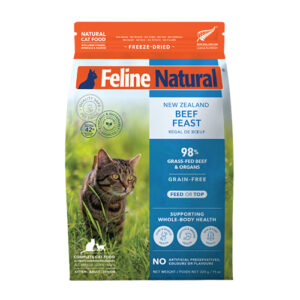 Feline Natural Freeze Dried Beef Feast 320g