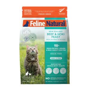 Feline Natural Freeze Dried Beef & Hoki Feast 320g