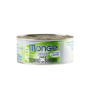 Monge Jelly Yellowfin Tuna with Surimi 80g