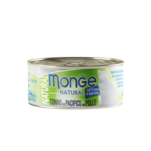 Monge Natural Yellowfin Tuna with Chicken 80g