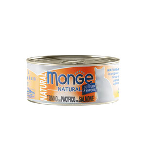 Monge Natural Yellowfin Tuna with Salmon 80g