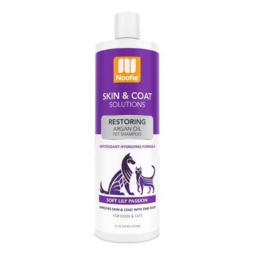 Nootie Restoring Argan Oil Shampoo – Soft Lilly Passion 16oz