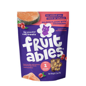 Fruitables Crunchy Salmon with Cranberry Cat Treats 2.5oz