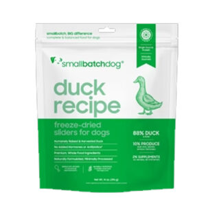 Smallbatch Dog - Freeze Dried Raw Duck Batch Sliders 14oz