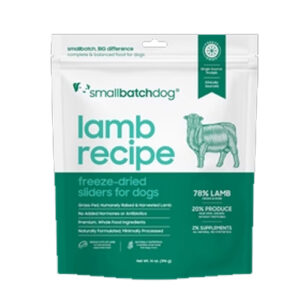 Smallbatch Dog - Freeze Dried Raw Lamb Batch Sliders 14oz