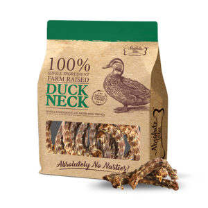 Absolute Bites Air Dried Treats for Dogs - Duck Neck (300g)