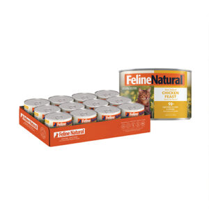Feline Natural Canned Food Chicken Feast 170gm (12 cans)