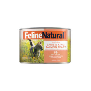 Feline Natural Canned Food Lamb & Salmon Feast 170gm