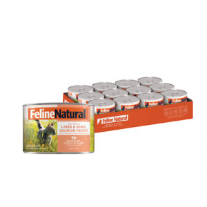 Feline Natural Canned Food Lamb & Salmon Feast 170gm (12 cans)
