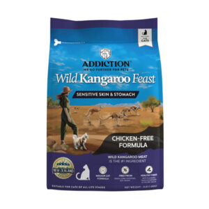Addiction Cat Dry Food - Wild Kangaroo Feast 4lb