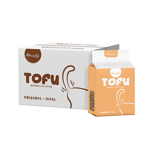 Altimate Pet Tofu Natural Cat Litter - Original (10x6L)