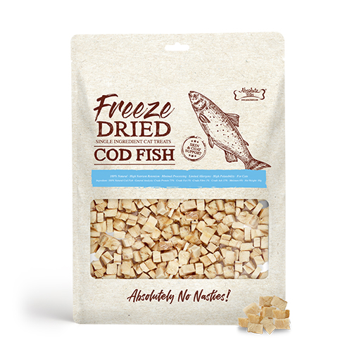 Absolute Bites Freeze Dried Cat Treats - Cod Fish (30g)