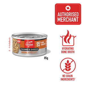 ORIJEN Cat Wet Food - Chunks & Shreds Original Entree 85g