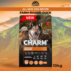 Charm Dog Dry Food – Duck Recipe 10kg