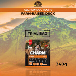 Charm Dog Dry Food – Duck Recipe 340g