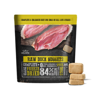 Absolute Holistic Complete & Balanced Freeze Dried Raw Nuggets Dog Food - Duck (14oz)