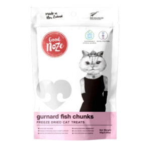 Goodnoze Freeze Dried Cat Treat - Gurnard Fish Chunks 65g