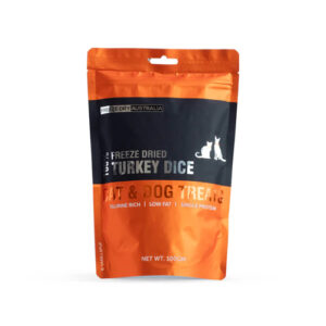 Freeze Dry Australia - FDA Turkey Dice 100g