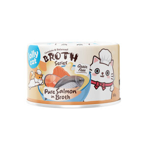 Jollycat Broth Series - Complete & Balanced Pure Salmon in Broth 80g