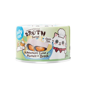 Jollycat Broth Series - Complete & Balanced Tuna & Mussel in Broth 80g