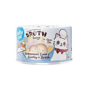 Jollycat Broth Series - Complete & Balanced Tuna & Scallop in Broth 80g