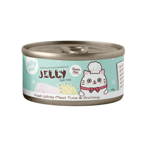 Jollycat Jelly Series - Fresh White Meat Tuna & Anchovy in Jelly 80g