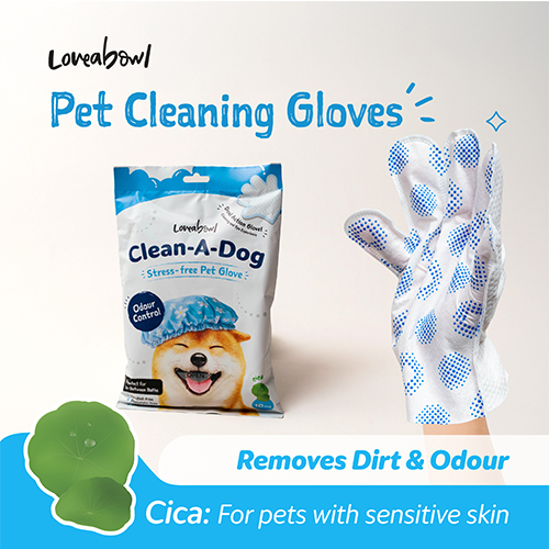 Loveabowl Stress-free Pet Glove For Dog - Original Cica (10pcs)