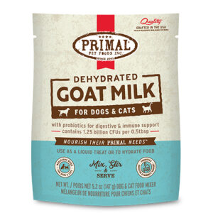 Primal Dog & Cat Dehydrated Goat Milk with Probiotics 5.2oz