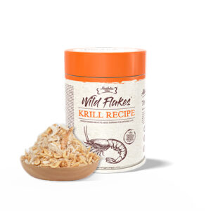 Absolute Bites Freeze Dried Wild Flakes Meat Flakes Toppers for Cats & Dogs - Chicken with Krill Recipe (100g)