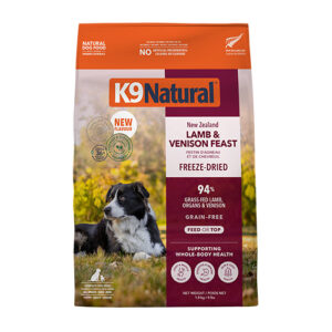 K9 Natural Freeze Dried Lamb and Venison Feast 1.8kg