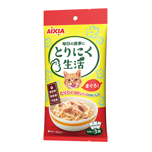 Aixia Chicken Life - TN 5 - Chicken with Tuna ( 60g x 3 pouches)