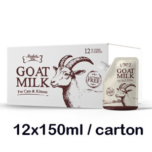 Absolute Bites Lactose Free Goat Milk for Cats & Kittens (12x150ml/carton)