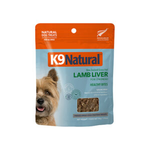 K9 Natural Healthy Bites Treats - Lamb Liver 50g
