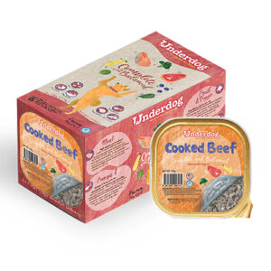 Underdog Cooked Frozen Recipe - Cooked Beef (150gx8)