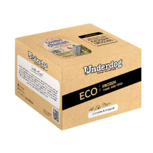 Underdog Cooked Frozen Recipe - Cooked Chicken ECO PACK (150g patty x 20)