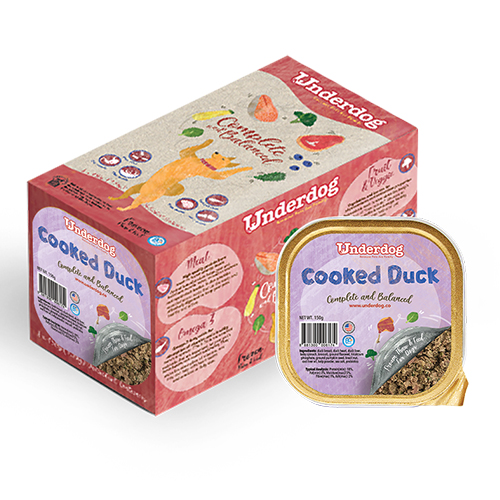 Underdog Cooked Frozen Recipe - Cooked Duck (150gx8)
