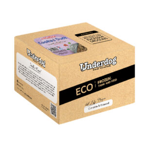 Underdog Cooked Frozen Recipe - Cooked Duck ECO PACK (150g patty x 20)