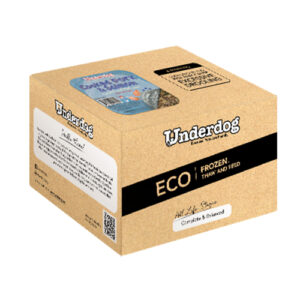 Underdog Cooked Frozen Recipe - Cooked Pork & Salmon ECO PACK (150g patty x 20)