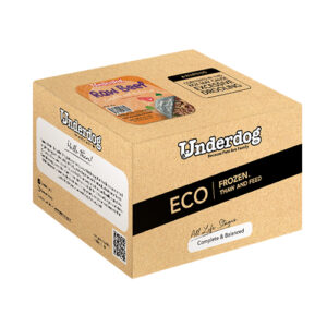 Underdog RAW Frozen Recipe – Raw Beef ECO PACK (150g patty x 20)