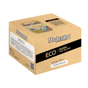 Underdog RAW Frozen Recipe – Raw Lamb ECO PACK (150g patty x 20)