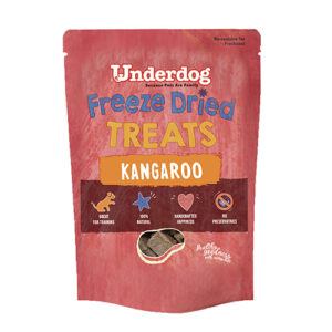 Underdog Treats - Freeze Dried Kangaroo 60g