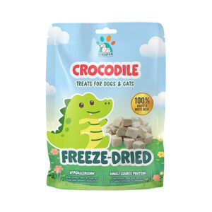 Singapaw Freeze Dried Crocodile Treats 50g (For Cat & Dog)