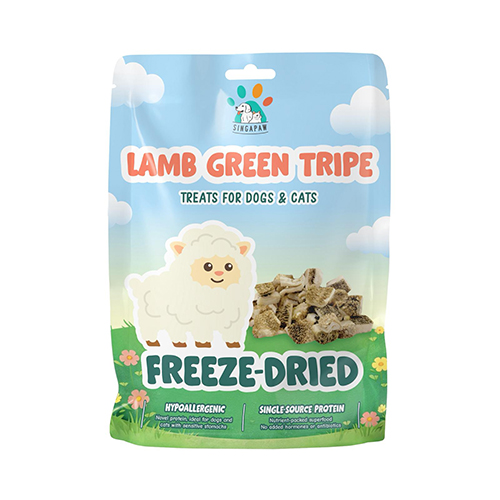 Singapaw Freeze Dried Lamb Treats 50g (For Cat & Dog)