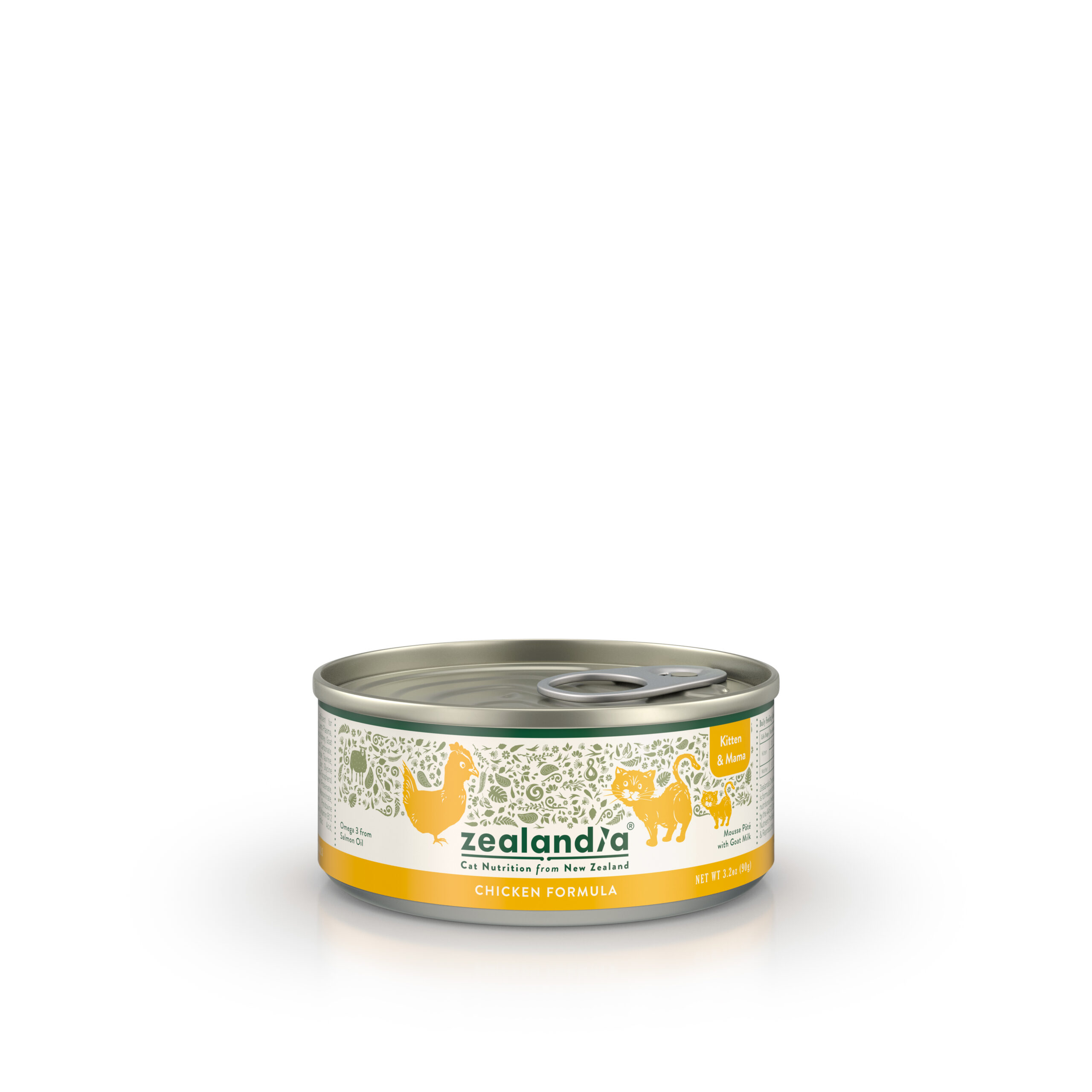 Zealandia Cat Can Food 90g - Chicken Mousse Pâté Kitten Formula