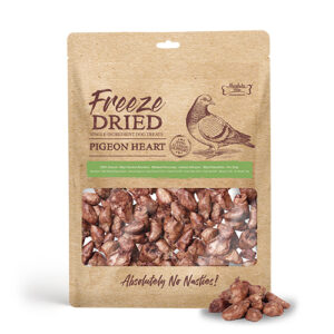 Absolute Bites Freeze Dried Dog Treats - Pigeon Heart (50g)