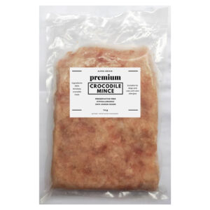 Frozen Alpha Origin Premium Boneless Crocodile Meat 1kg