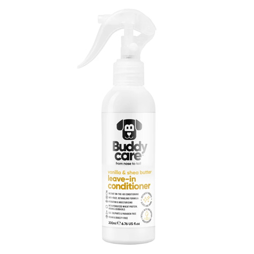 Buddy Care Vanilla & Shea Butter Dog Leave-In Conditioner 200ml